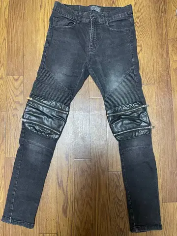 ZARA MAN 스키니 데님 블랙 ER 38