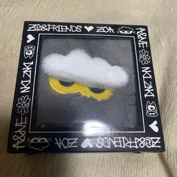 한국 G-DRAGON ZOA FRIENDS 봉제 인형 페이스 파우치
