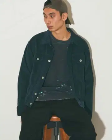 JOURNAL STANDARD 코듀로이 트래커 자켓 S