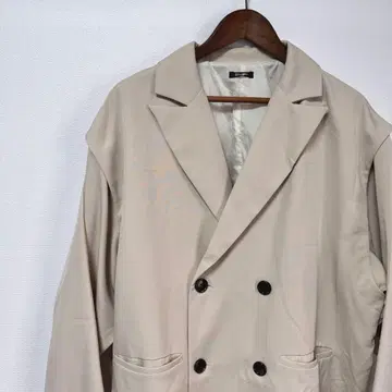 엘르 로제트 테일러드 자켓 더블 2WAY 화이트