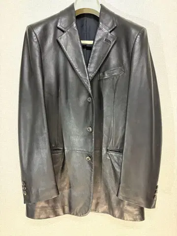 Salvatore Ferragamo 램 가죽 싱글 테일러드 자켓