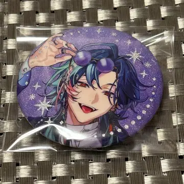 괴성 IMPACT 키라키라 캔뱃지 월조 니지산지