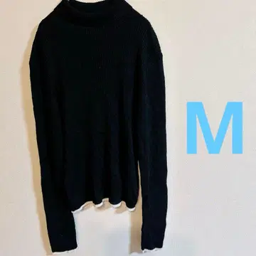 SHIFONERY 블랙 터틀넥 니트 M 사이즈