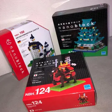 나노블록 오사카 성 사무라이 노이슈반슈타인 성