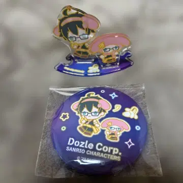 도즈루사 Sanrio 콜라보 온리 마이멜로디 캔뱃지, 아크릴 스탠드