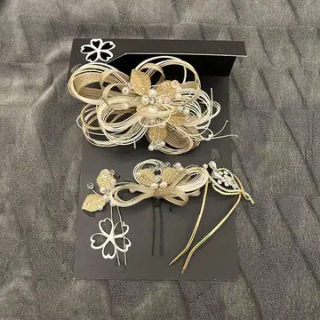 성인식 머리 장식 비녀