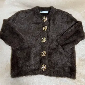 ZARA 가디건 니트