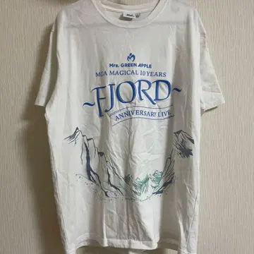 Mrs. GREEN APPLE 10주년 기념 T셔츠 L사이즈