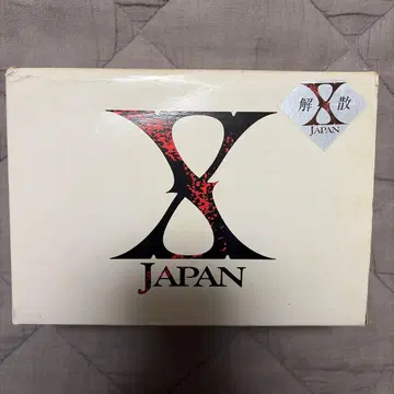 X JAPAN 싱글 박스