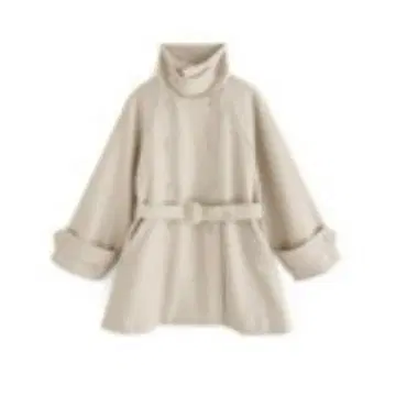 GRL 벨트 포함 멀티 Way 페이크 울 코트