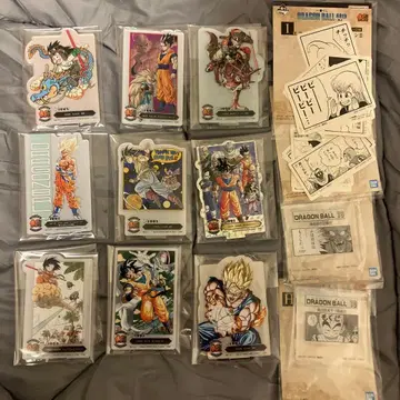 드래곤볼 제일복권 그 두 번째 40주년 아크렉토 9종 덤 포함