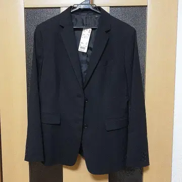 블랙 테일러드 자켓 2버튼