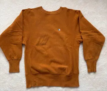 챔피온 리버스 위브 90s USA제 M 머스타드 레어 컬러
