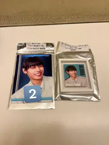 초특급 알로하 클리어 카드 액자 마그넷