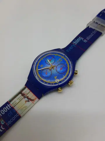 작동품 스와치 크로노 스와치 크로노 손목시계