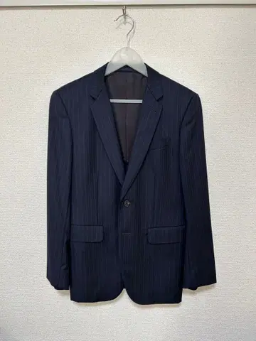 폴 스미스 런던 네이비 스트라이프 수트 셋업