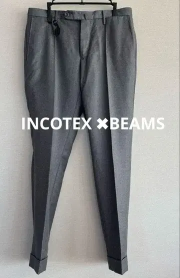 [새상품급] INCOTEX BEAMS 울 슬랙스