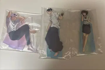 럭키 쿠지 D상 아크릴 스탠드 고죠 사토루 게토 스구루 이에이리 쇼코