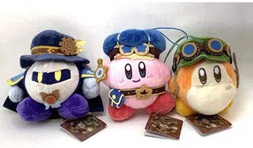 커비 봉제 인형 몽환의 기어 와돌디 메타나이트 3점 세트 택 포함!