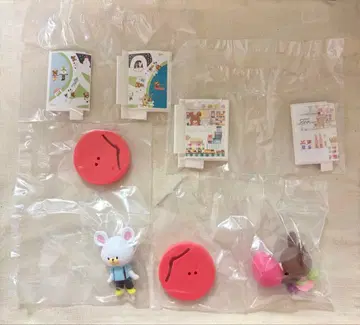 곰 학교 재키 데이비드 캡슐 스토리 피규어 가챠