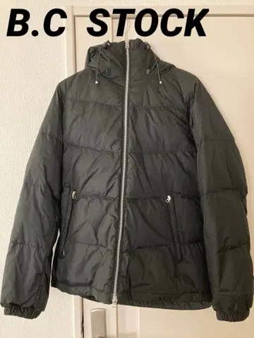 새상품급 ) B.C STOCK 베이세이 스톡 다운 자켓 블랙