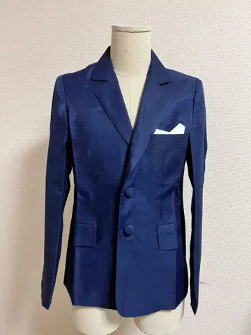 어시스트 코스프레 네이비 테일러드 자켓 팬츠 세트