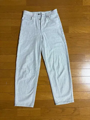 코스 COS 라이트 블루 테이퍼드 데님 팬츠