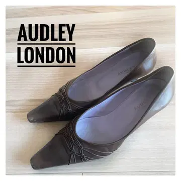 AUDLEY 브라운 스틸레토 하이힐