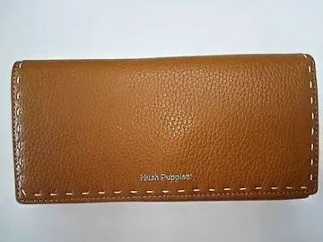 Hush Puppies 브라운 장지갑 셀보 부드러운 가죽