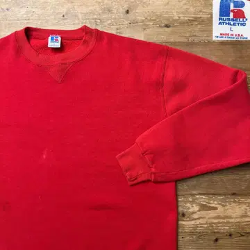 90s RUSSELL 러셀 USA제 전V 맨투맨 무지
