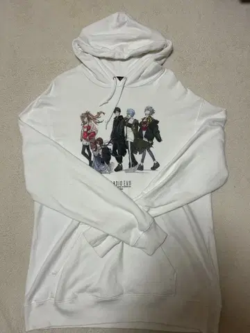 RADIO EVA 에반게리온 후드티 화이트