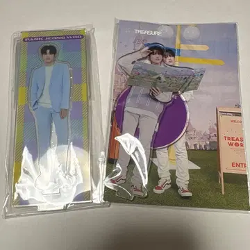 미사용 새상품 treasure PARK JEONG WOO 아크릴 스탠드