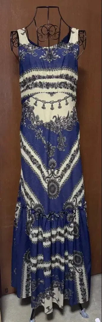 Jewel Changes 맥시 드레스 네이비 사이즈 38