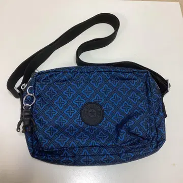 키플링 숄더백 블루