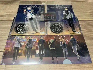 하이큐 코스모 월드 아크릴 스탠드 클리어 파일 카드 보쿠토 아카아시