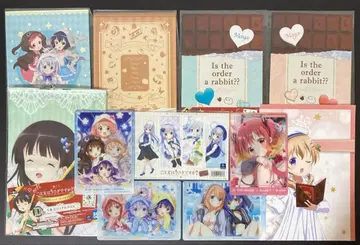 주문은 토끼입니까? 클리어 책갈피 시트 포트레이트 포스터 크로스