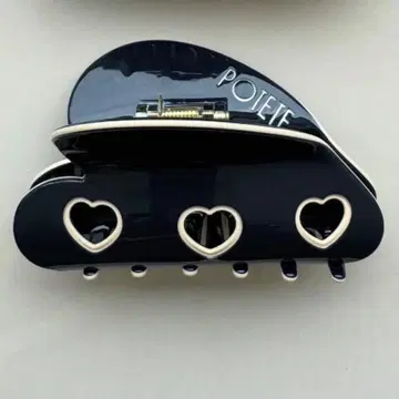 포테테 potete 3heart clip 네이비