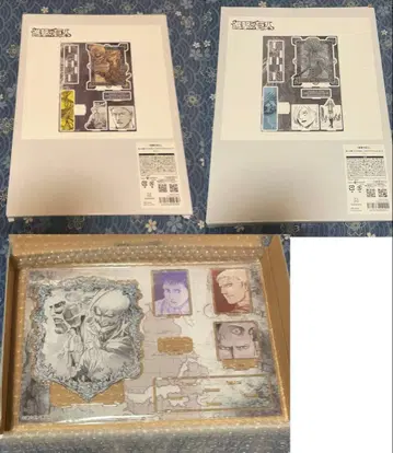 진격의 거인 디오라마 아크릴 스탠드 라이너 애니 라이너&베르톨트