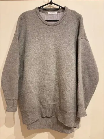 TOMORROWLAND MACPHEE 그레이 긴팔 니트