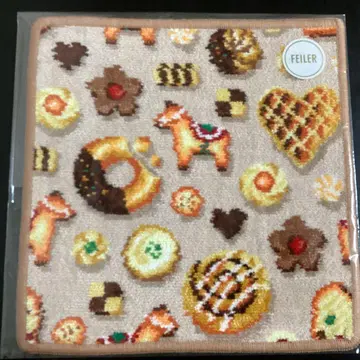 페이러 손수건 피카타임 베이지 x 베이지