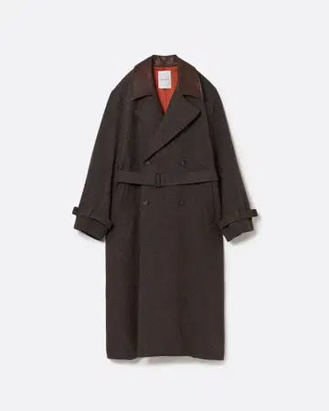 sublations LIGHT TWEED ULSTER COAT .14