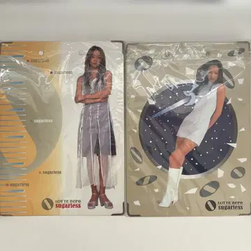 아무로 나미에 굿즈 당시물 LOTTE 제로 슈가리스 LOTTE 바인더