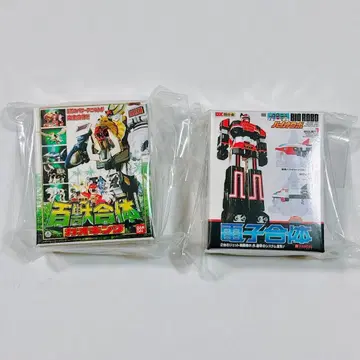 DX 로봇 미니어처 & 패키지 컬렉션 01 2종 가오레인저 바이오맨