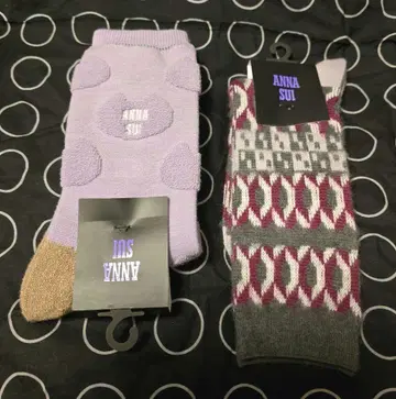 [ 새상품 미사용 ] ANNA SUI 안나수이 양말 2켤레