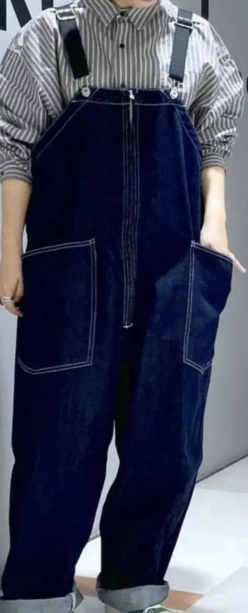 [ niko and - JEANS2024 ] 데님 오버롤