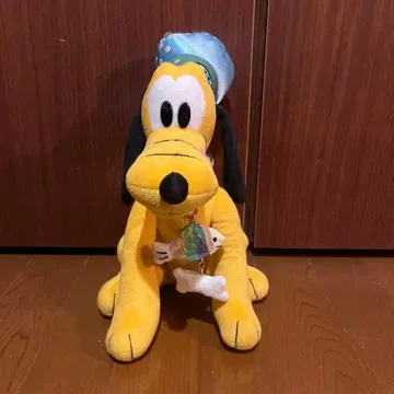 도쿄디즈니씨 5주년 플루토 봉제 인형