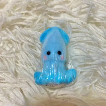 미개봉 우오즈 수족관 진주 코너 플로키 마스코트 오징어 팬시 잡화