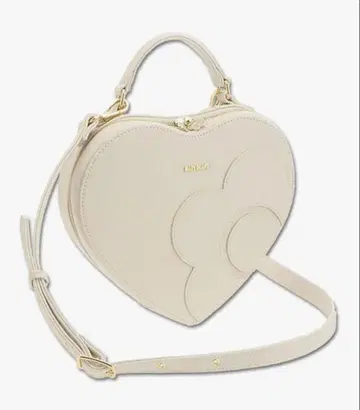 새상품 마리콴트 하트형 베이지 숄더백