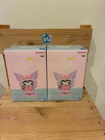 산리오 캐릭터즈 Fluffy Puffy 마이멜로디 & 쿠로미 전 2종