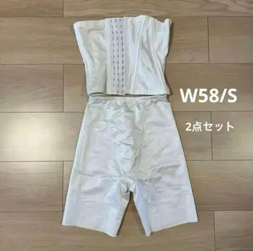 와코루 브라이덜 웨이스트 니퍼 & 롱 거들 2종 세트